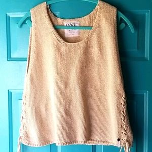 EUC One Teaspoon Sleeveless Knit Tank